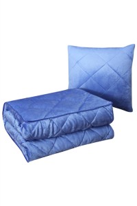SKHP003 Pillow quilt dual purpose solid color thickened car air conditioner quilt office nap blanket pillow 40 * 40cm 45 * 45cm tags neighborhood welfare booth game performance online activity zoom meeting activity tee, online activity gift Gushu back view
